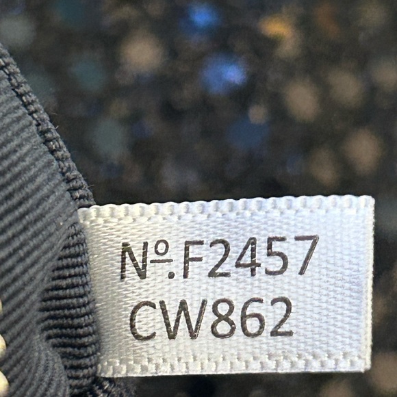 Coach Signature Navy Blue Wristlet Approx. 6 x 4 NWT - Picture 7 of 11